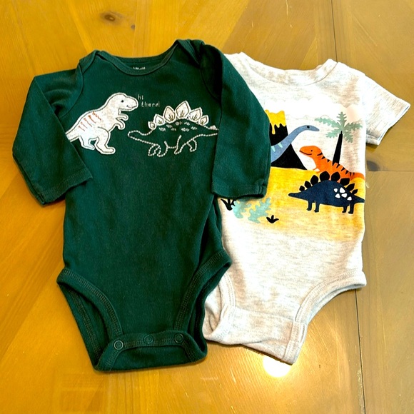 Other - NWOT Dinosaur onesies